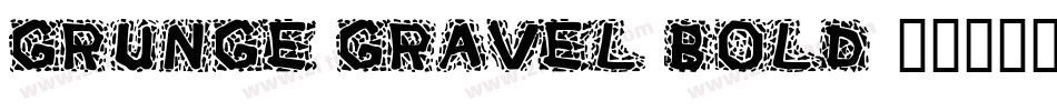 Grunge Gravel Bold字体转换